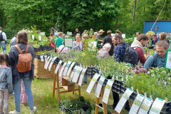 Besucher-am-Pflanzenstand